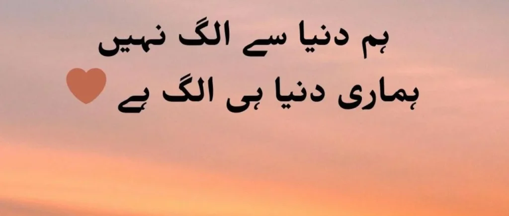 Attitude Poetry in Urdu