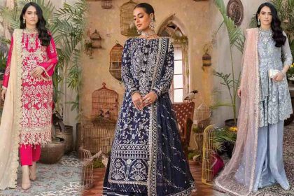 Pakistani designer suits 2025 trends