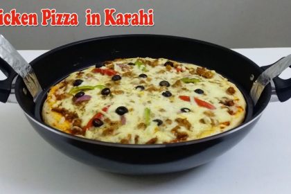Karahi pizza
