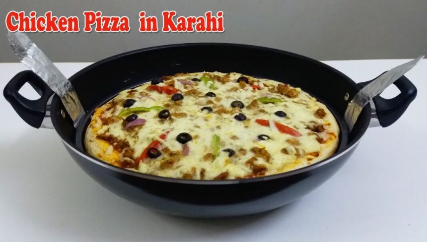 Karahi pizza