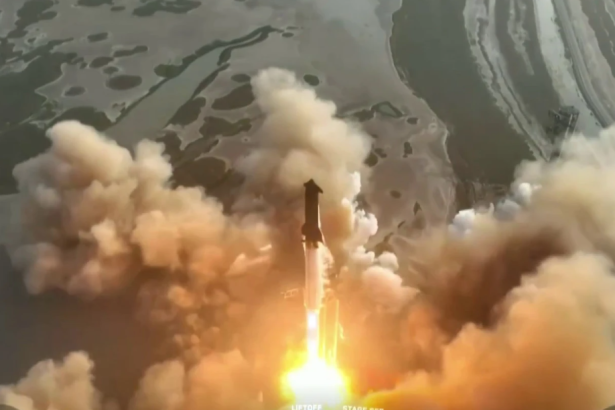 SpaceX Starship Test Blast