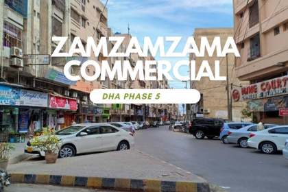 Explore Zamzama Commercial Area