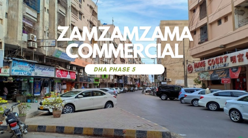 Explore Zamzama Commercial Area